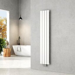Emke - Heizkörper Flach Heizkörper Design Paneelheizkörper Vertikal, Mittelanschluss, Einlagig,