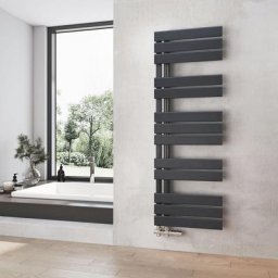 Badheizkörper Handtuchtrockner Heizung Bad Heizkörper Handtuchheizkörper Anthrazit 400 x 1176 mm