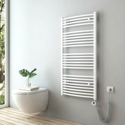 Elektrisch Badheizkörper Handtuchwärmer Handtuchtrockner Elektrisch mit Heizstab mit Thermostat