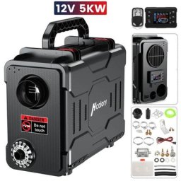 12V 5KW Neuer tragbarer Werkzeugkasten plus Mesh-Metall-Luft-Standheizung Tragbar und kann in