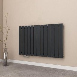 Heizkörper Flach Heizkörper Design Paneelheizkörper Horizontal, Einlagig, Seitenanschluss,