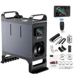 5-8KW 12V/24V Diesel Standheizung Luftheizung Heizung Auto Air Heater pkw lkw Dunkelgrau