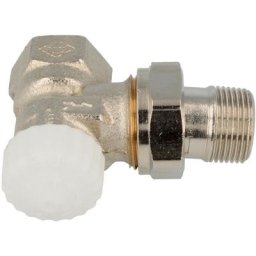 Thermostat-Ventilunterteil V-exact ii, Eckform, dn 15 - Heimeier