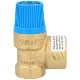 Membran Sicherheitsventil Überdruckventil 1/2 Zoll - Wasser 8 bar