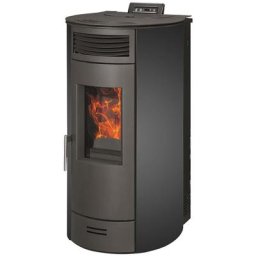 Sannover - Luft-Pelletofen Flavia 13 kW Schwarz