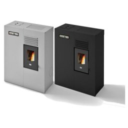 Eva Calòr Matilde 4,5 kW Slim Pelletofen - - Schwarze - Schwarze
