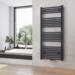 Badheizkörper Handtuchtrockner Heizun Handtuchheizkörper Mittelanschluss Handtuchwärmer 1200x500mm