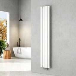 Emke - Heizkörper Flach Heizkörper Design Paneelheizkörper Vertikal, Mittelanschluss, Einlagig,