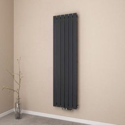 EMKE Heizkörper Flach Heizkörper Design Paneelheizkörper Vertikal, Einlagig, Mittelanschluss,