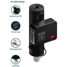 Zusatzheizer 3, 6, 8 KW 230V 400V Elektroheizung Elektroheizelement für Wärmepumpen 3, 6, 8 KW 230V