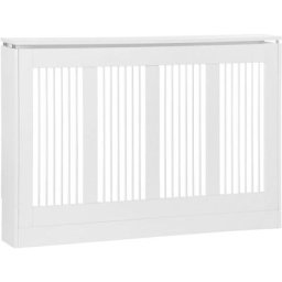 Heizkörperverkleidung Heizungsabdeckung 120 x 18 x 84 cm Heizkörper Abdeckung für Schlafzimmer