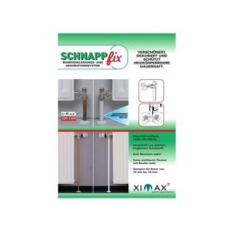 Ximax - Schnappfix Rohrverkleidung, in Weiß 8-Fach - Weiß
