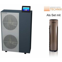 Luft-Wasser Wärmepumpe TX-24000 pro/ 24kW bis 450m² inklusive Steuerung mit einem