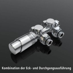 Heizkorper Thermostat Chrom Thermostatventile für Heizkörper Eck-und Durchgangsform - Elegant