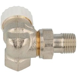 Thermostat-Ventilunterteil V-exact ii, Winkelkeck rechts, dn 15 - Heimeier