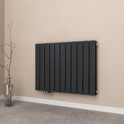 Heizkörper Flach Heizkörper Design Paneelheizkörper Horizontal, Doppellagig, Seitenanschluss,