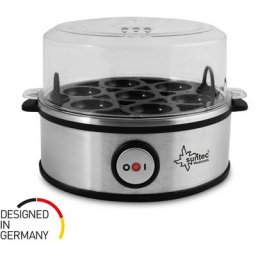 Suntec Eierkocher Edelstahl EGG-8564 1 – 7 Eier mit 3 Härtegradeinstellung