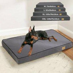 Xl Hundebett orthopädisch - Haustierbett Hundekissen wasserdicht & Bezug abnehmbar waschbar