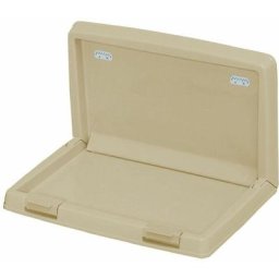 Matte, Töpfchen-Trainingstablett mit Kunststoffrand, L34,5 x B50 x H32,3 cm, Einheit, Rutschfest,