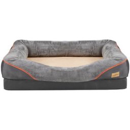 Orthopädisches Hundebett Hundekissen Haustierbett Hundekorb Tierbett Hundesofa, Bezug abnehmbar &
