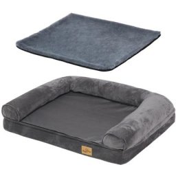 Orthopädisches Hundebett mittelgroße Hunde, Hundesofa für kleine Hunde, Ergonomisch Hundecouch mit