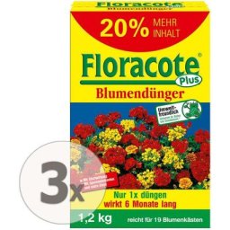 Compo - Floracote Plus Blumendünger Pflanzendünger Blumen Gartenpflege 3,6 Kg