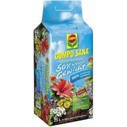 Sana Blumenerde ca. 50% weniger Gewicht 25 Liter - Compo