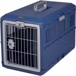 Iris Ohyama, Kiste, Käfig, zusammenklappbare Transportbox mit Türen, stabilen Griffen und