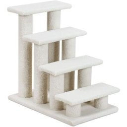 Tiertreppe Beige, Haustiertreppe Katzentreppe Hundetreppe Kletterbaum Katzenkratzbaum Spielbaum,