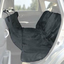 Hunde Autoschondecke 144x137cm Rückbank Hundedecke Auto Schutz Decke Anti-Rutsch - schwarz