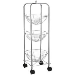 5five - Runder chrom gemüse schärfer - 3 Körbe - 5 five simply smart - Chrom