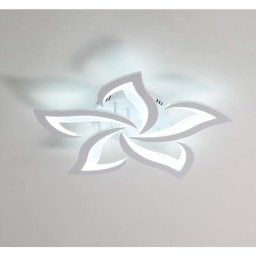 Led Deckenleuchte, Moderne Deckenlampe 60W 4500lm, Blütenblatt-Design 6060cm Deckenlampe für