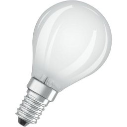 Led Base Classic p, in Tropfenform mit E14-Sockel, Nicht Dimmbar, Ersetzt 40 Watt, Matt, Warmweiß
