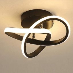 LED-Gang-Deckenleuchte, moderne Persönlichkeit, Design, Ringe, Kronleuchter, Deckenleuchte für
