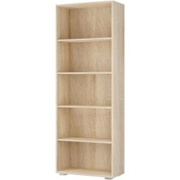 Standregal Bücherregal Wandregal Aktenregal Büroregal Ordner Bücher Regal Holz mit und ohne Türen 5