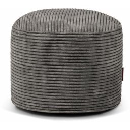Pouf Mini Waves Dark Grey