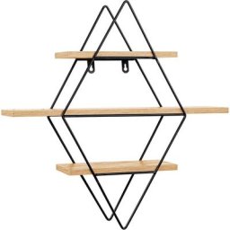 Design Regal karo Holz hell - Stilista