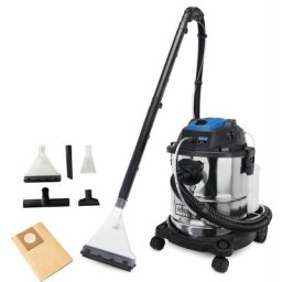 5-in-1 Sprüh- und Waschsauger SprayVac20 1600W 20L Edelstahlbehälter - Scheppach