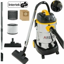 Industriestaubsauger 5IN1 1600W Staubsauger Nass Trocken 30L Gelb - Gelb - Arebos