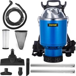 4l Rucksackstaubsauger Kommerzielle Rucksacksauger Hepa-filtration 1000w - Vevor