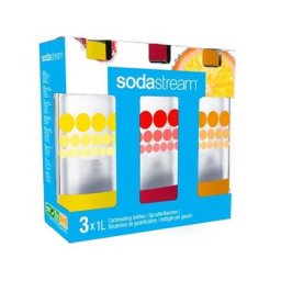 Packung mit 3 Flaschen à 1 l für Karbonisierungsmaschinen - 3000036 - sodastream