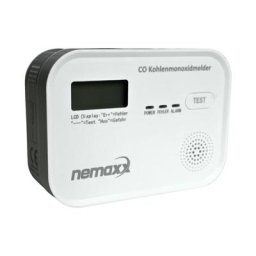 Nemaxx - co Melder Kohlenmonoxid Rauchmelder nach din EN50291