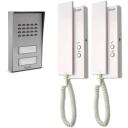 Kollektive Audio-Türsprechanlage 2 Drähte 2/4 Familien - Multipro 3 - Avidsen