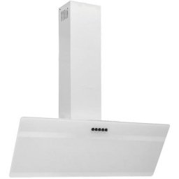 Dunstabzugshaube 90 cm Stahl und Hartglas Weiß Vidaxl Weiß