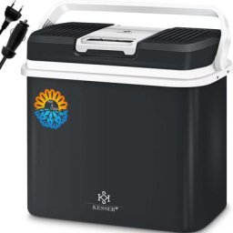 24 Liter Kühlbox kühlt und wärmt Thermo-Elektrische Kühlbox 12 Volt und 230 Volt Mini-Kühlschrank