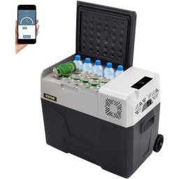 Vevor - 40L Tragbare elektrische Kühlbox Gefrierbox für Auto und Hause 220V