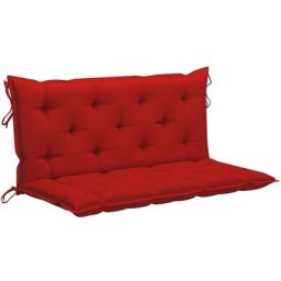 Vidaxl - Gartenbank-Auflage Rot 120 cm Oxford-Gewebe Rot