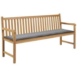 Gartenbank-Auflage Grau 180x50x3 cm 27571 - Topdeal
