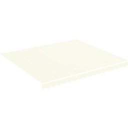 Markisenbespannung Creme 4x3,5 m Vidaxl Creme