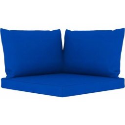 Vidaxl - Palettenkissen 3-tlg. Blau Oxford-Gewebe Blau